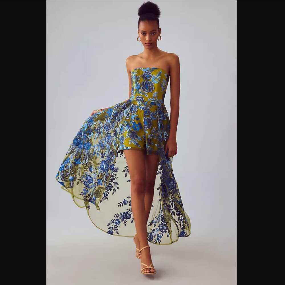 Hutch Strapless High-Low Romper NWOT